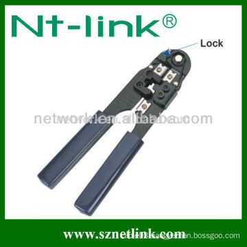 RJ45 RJ11 Network Crimping Tool with Lock